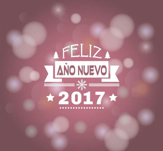Feliz año nuevo 2017 para compartir