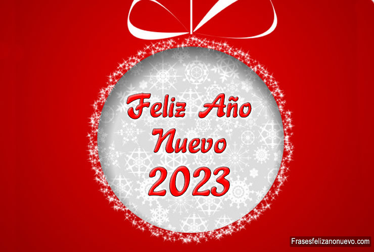 Felicitaciones Bonitos para Año Nuevo 2023