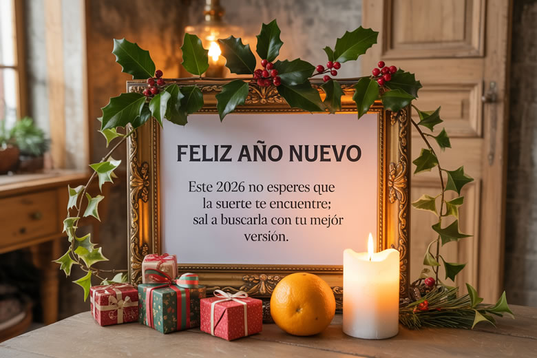Feliz Año Nuevo 2026 para Celebrar con la familia