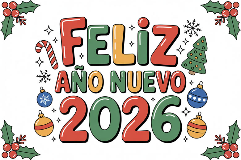 Frases Bonitas para desear Feliz Año Nuevo 2026
