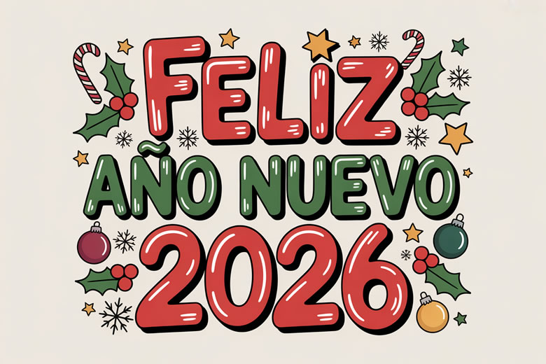 Frases cortos de Feliz Año Nuevo 2026 para saludar