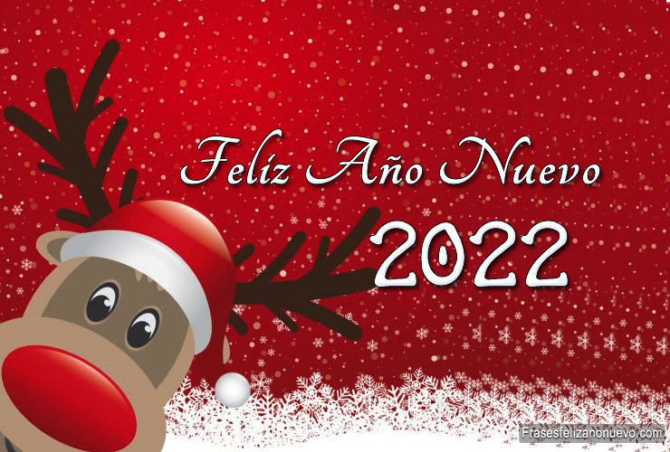 Imágenes Bonitas con Frases Cortos de Feliz Año Nuevo 2022