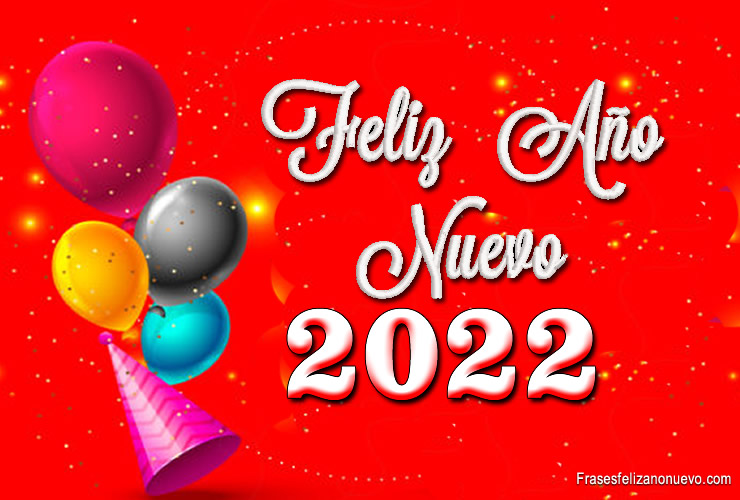 Imágenes con Palabras de Feliz Año Nuevo 2022