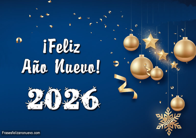 Bonitas Imágenes de Feliz Año Nuevo 2026