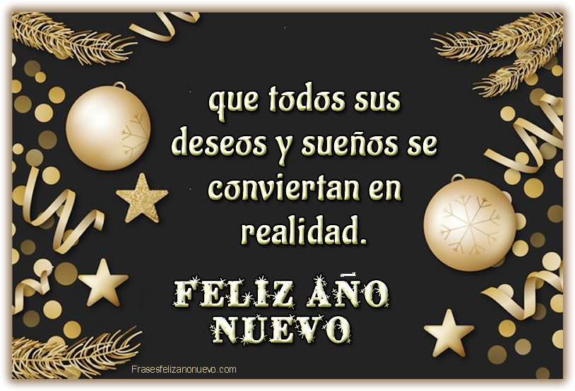 Introducir 48+ imagen frases cortas feliz año nuevo