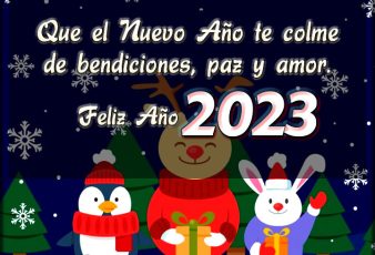 Tarjetas Virtuales con Frases de Feliz Año Nuevo 2023