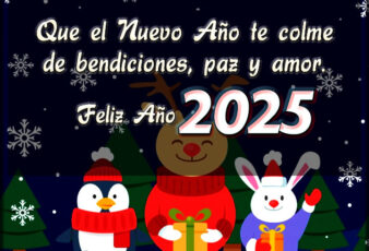 Tarjetas Virtuales con Frases de Feliz Año Nuevo