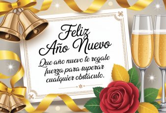 Tarjetas con Frases Cortos de Feliz Año 2026 Nuevo para Compartir